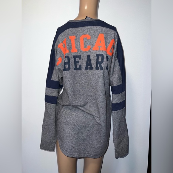 C4.    NFL Gray and Blue Team Apparel Shirt - Picture 2 of 8